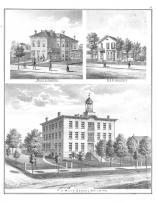 G. Atherton, Jas. H. Smith, Church Street Public School Building, Licking County 1875